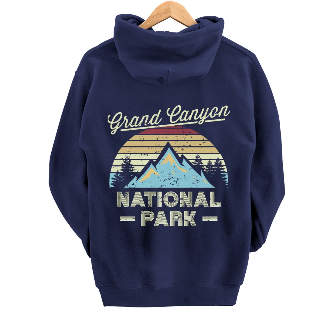 GRAND CANYON NATIONAL PARK Retro Sunset Love Hiking Camping Pullover Hoodie