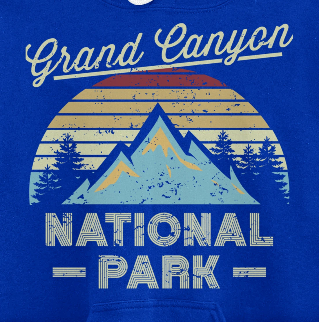 GRAND CANYON NATIONAL PARK Retro Sunset Love Hiking Camping Pullover Hoodie