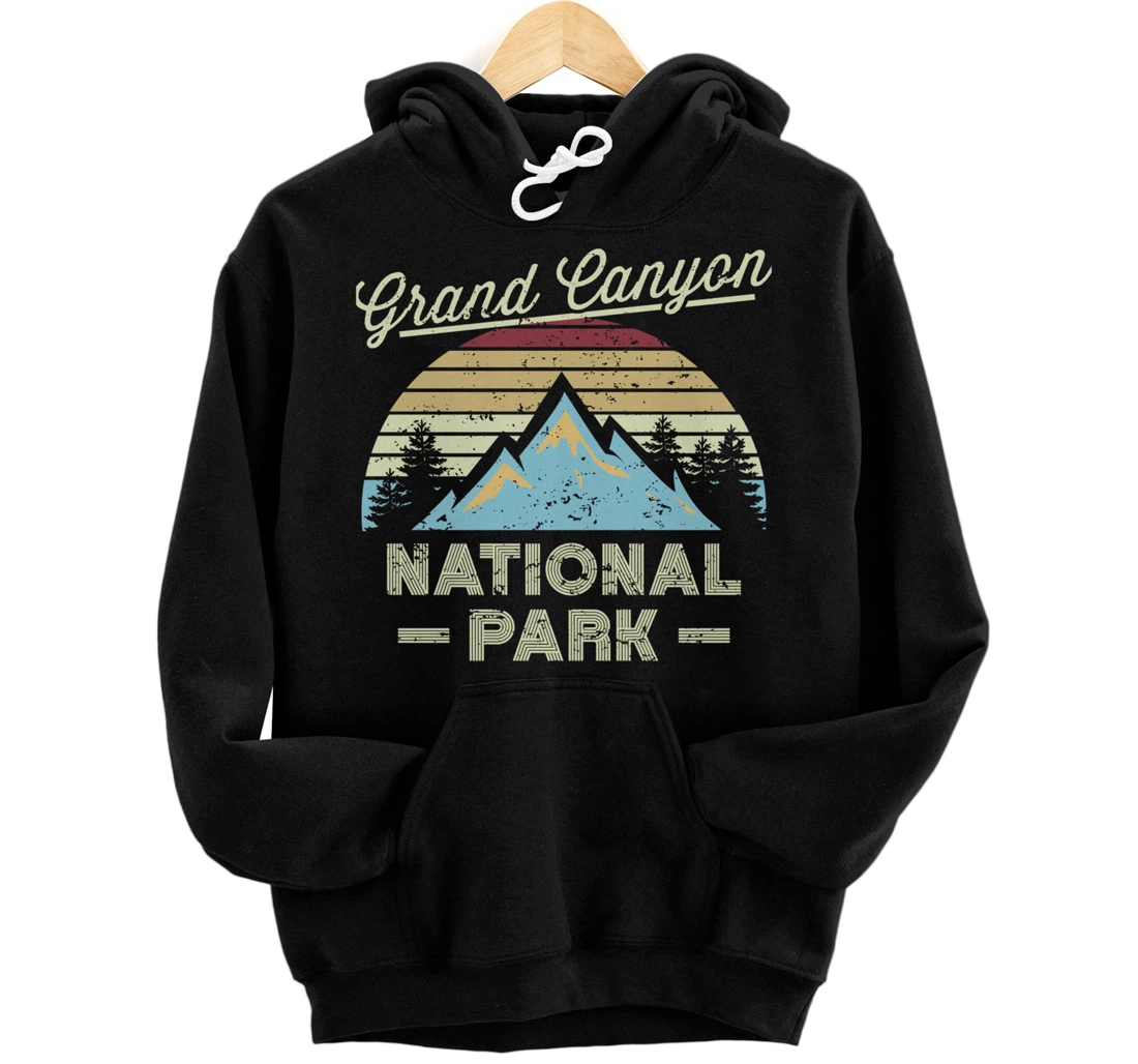 GRAND CANYON NATIONAL PARK Retro Sunset Love Hiking Camping Pullover Hoodie