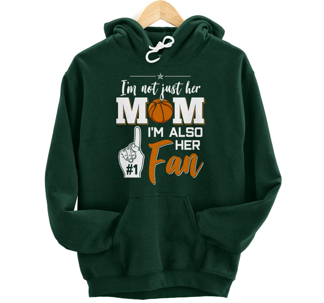 Basketball Mom Basketball Player Basketball Fan Pullover Hoodie