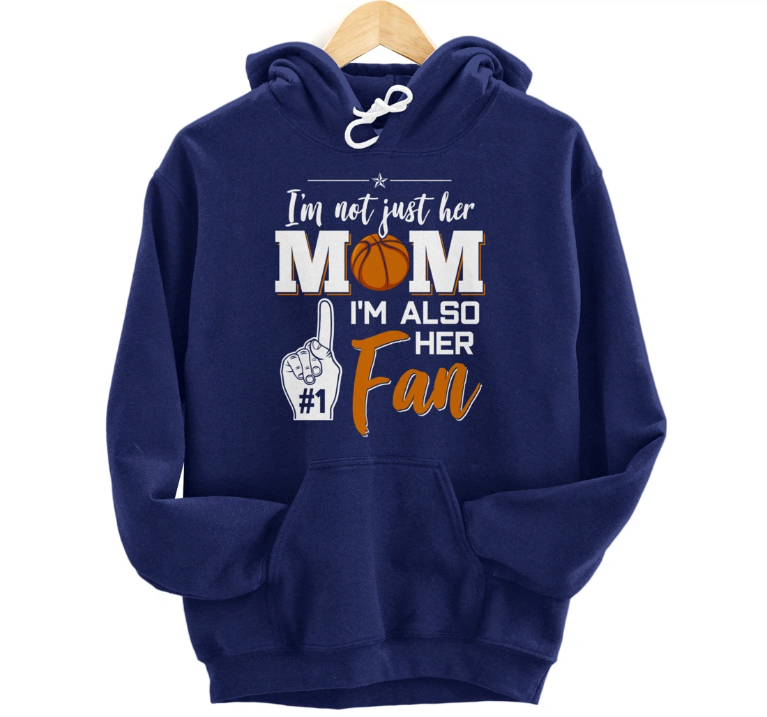 Basketball Mom Basketball Player Basketball Fan Pullover Hoodie