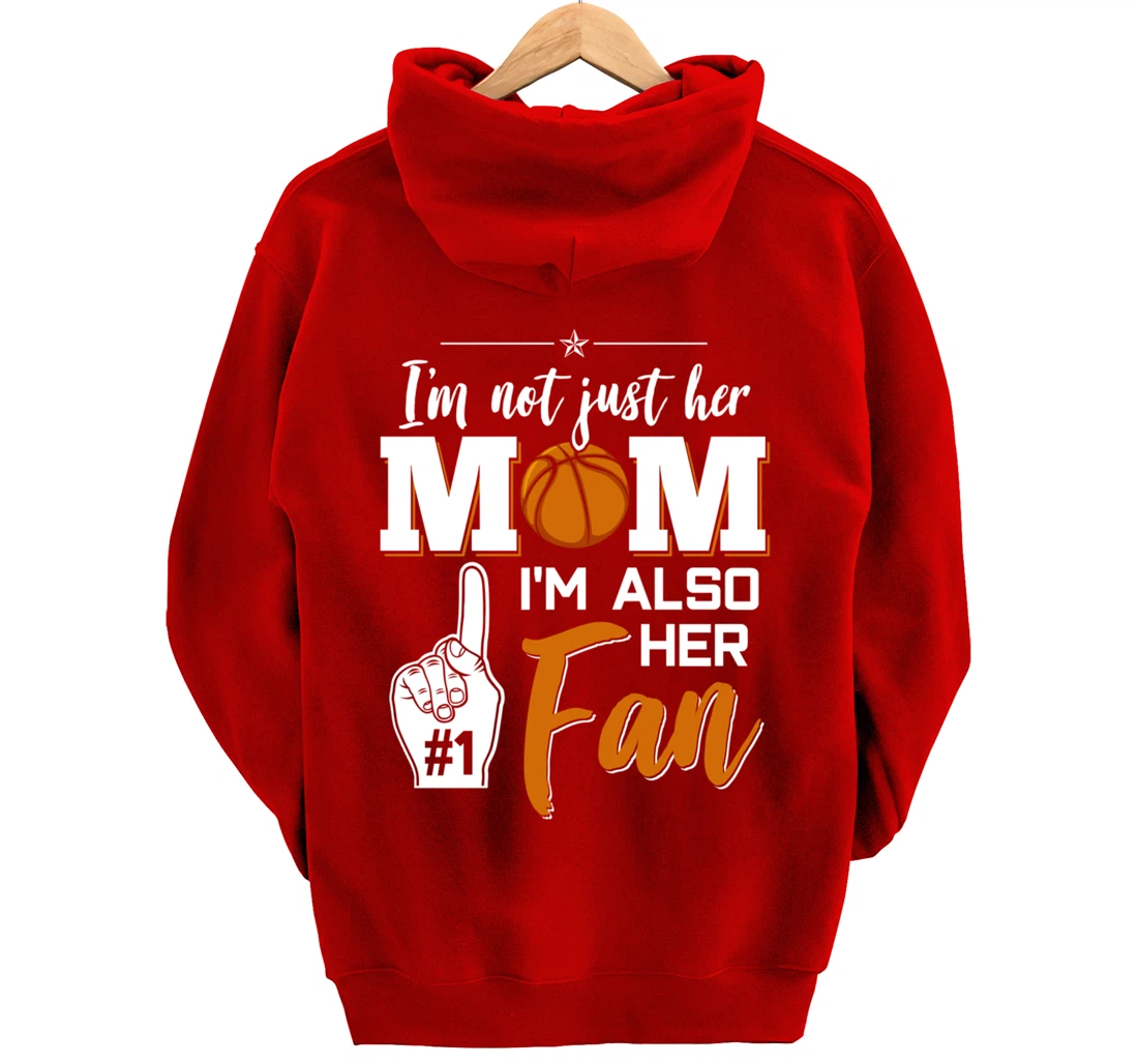 Basketball Mom Basketball Player Basketball Fan Pullover Hoodie