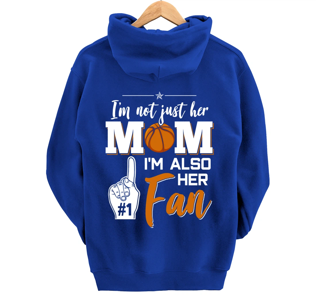 Basketball Mom Basketball Player Basketball Fan Pullover Hoodie