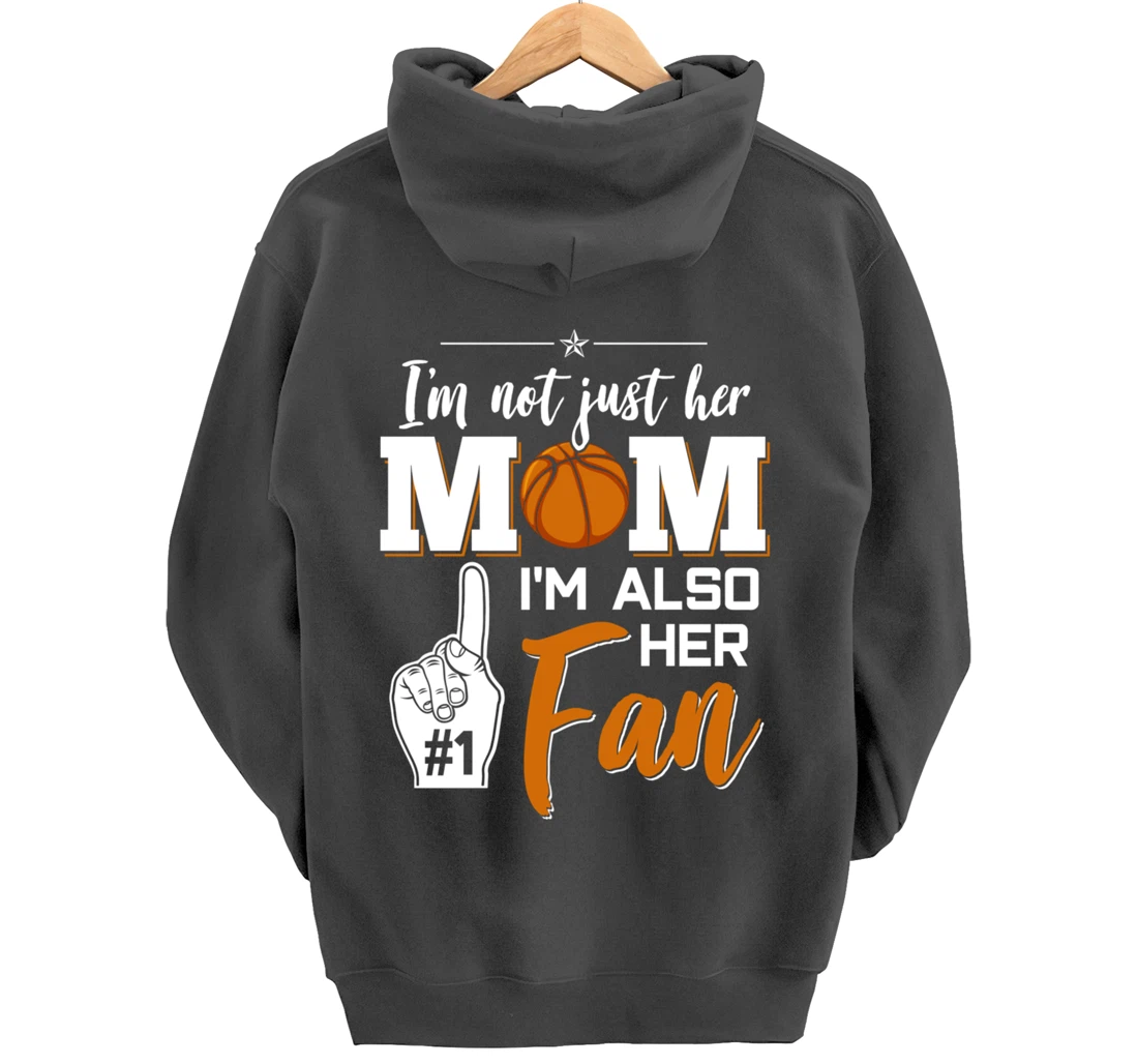 Basketball Mom Basketball Player Basketball Fan Pullover Hoodie
