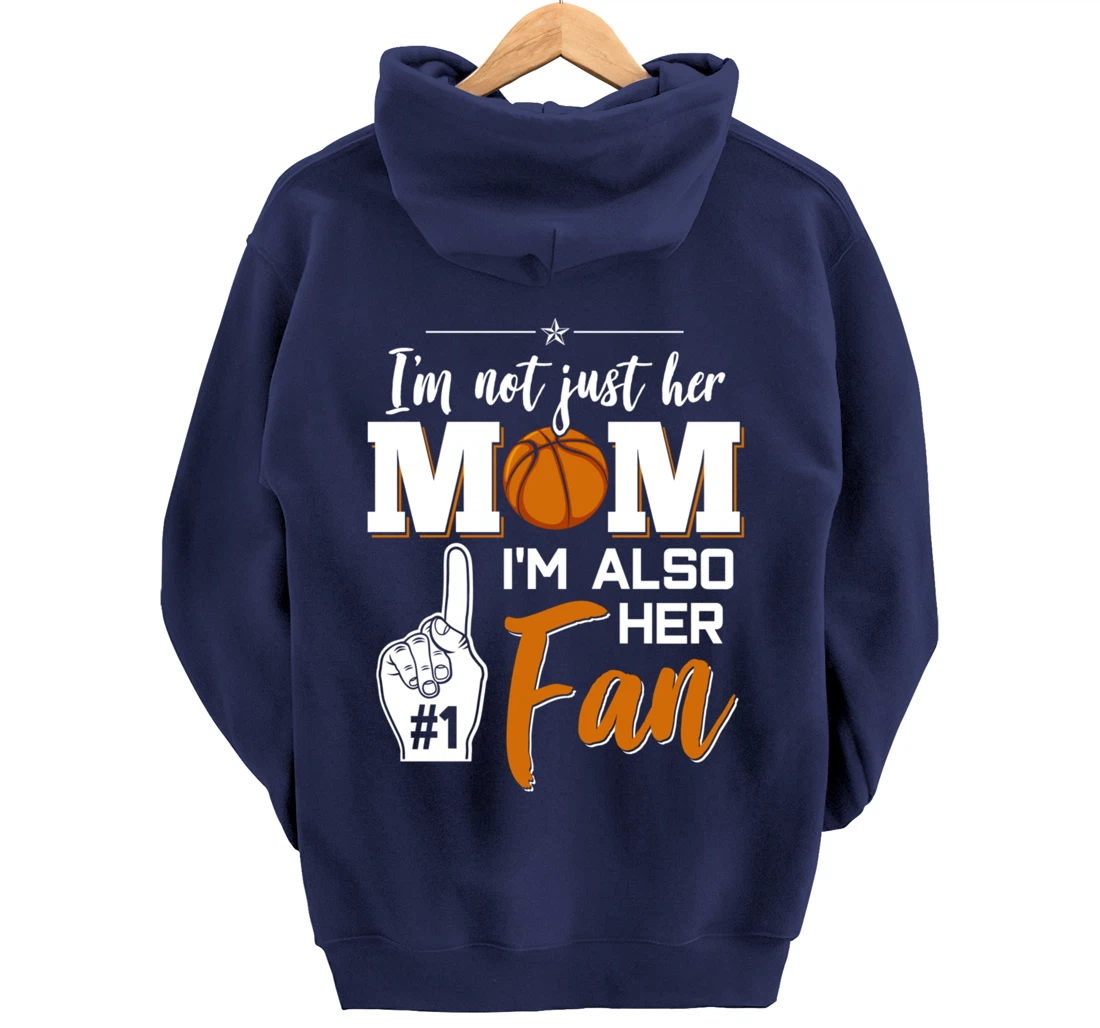 Basketball Mom Basketball Player Basketball Fan Pullover Hoodie