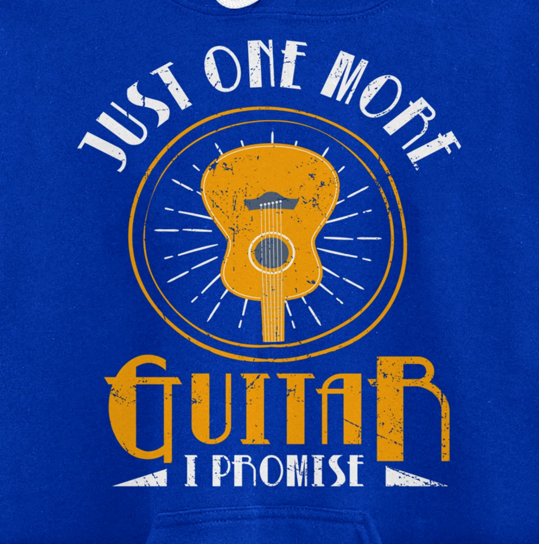 Electric Guitar Band Musician - E-Guitar Rock Guitarist Pullover Hoodie