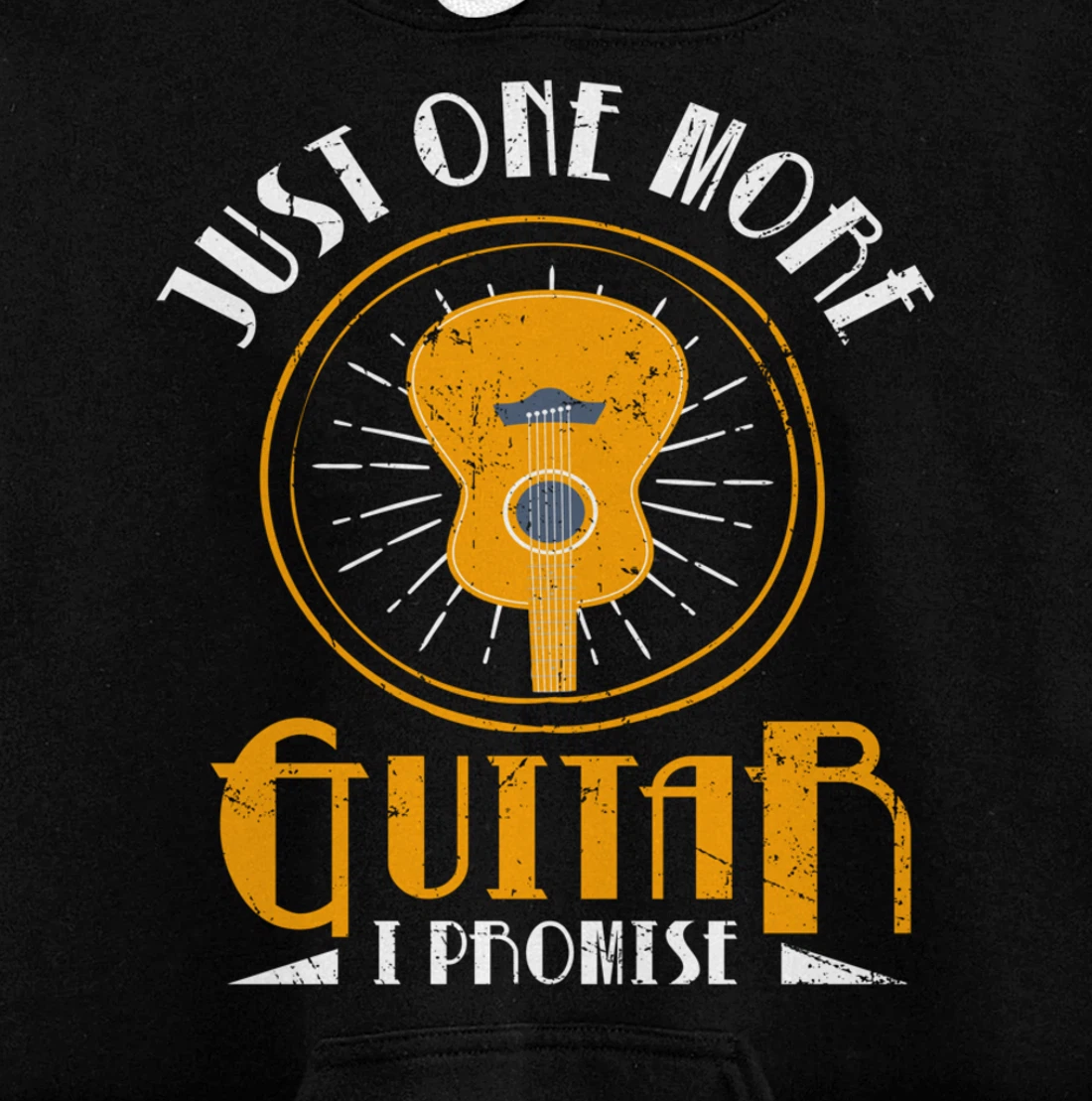 Electric Guitar Band Musician - E-Guitar Rock Guitarist Pullover Hoodie