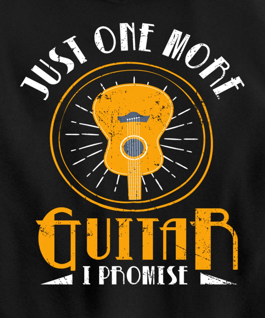 Electric Guitar Band Musician - E-Guitar Rock Guitarist Pullover Hoodie