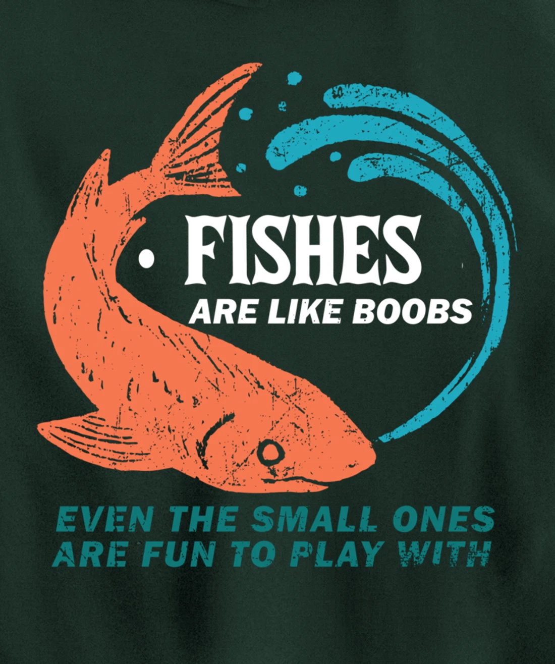 Fishing Rod Fly Fish - Bass Reel Trout Fisherman Pullover Hoodie
