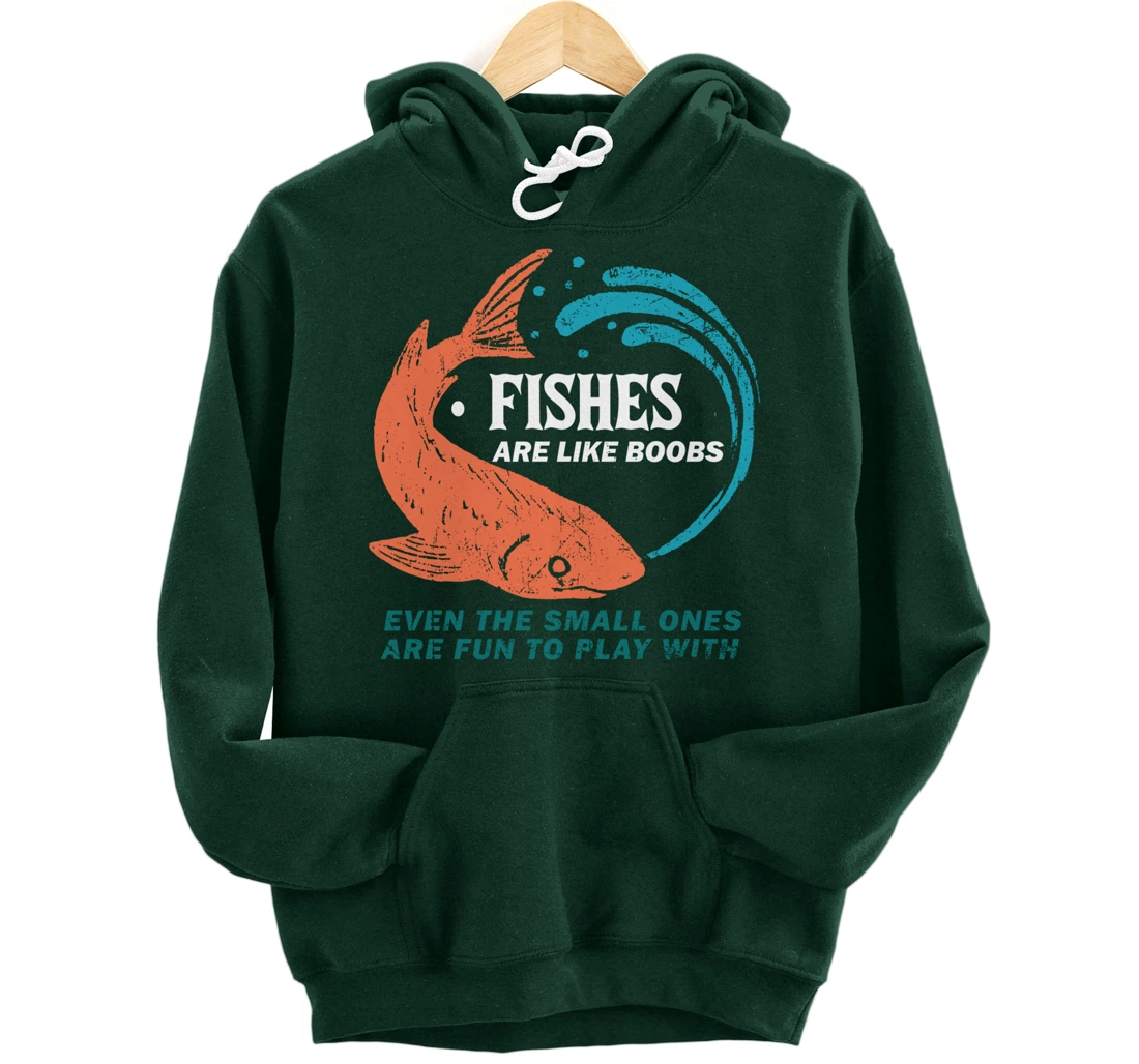 Fishing Rod Fly Fish - Bass Reel Trout Fisherman Pullover Hoodie