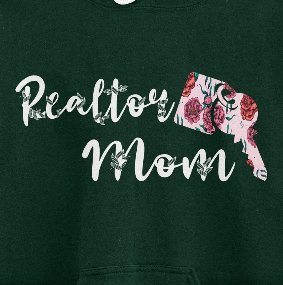Realtor Mom Real Estate Agent Estate Broker Selling Houses Pullover Hoodie