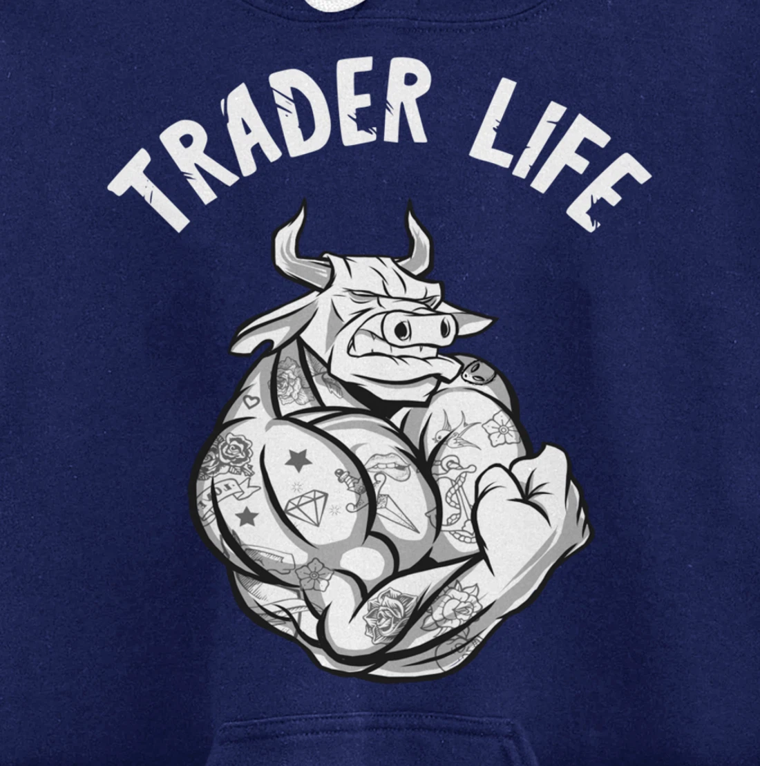Investing Trader Life Stock Market Trader Day Trading Pullover Hoodie