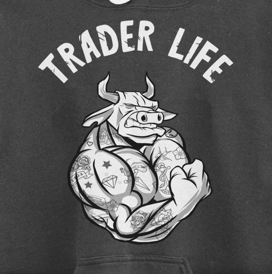 Investing Trader Life Stock Market Trader Day Trading Pullover Hoodie