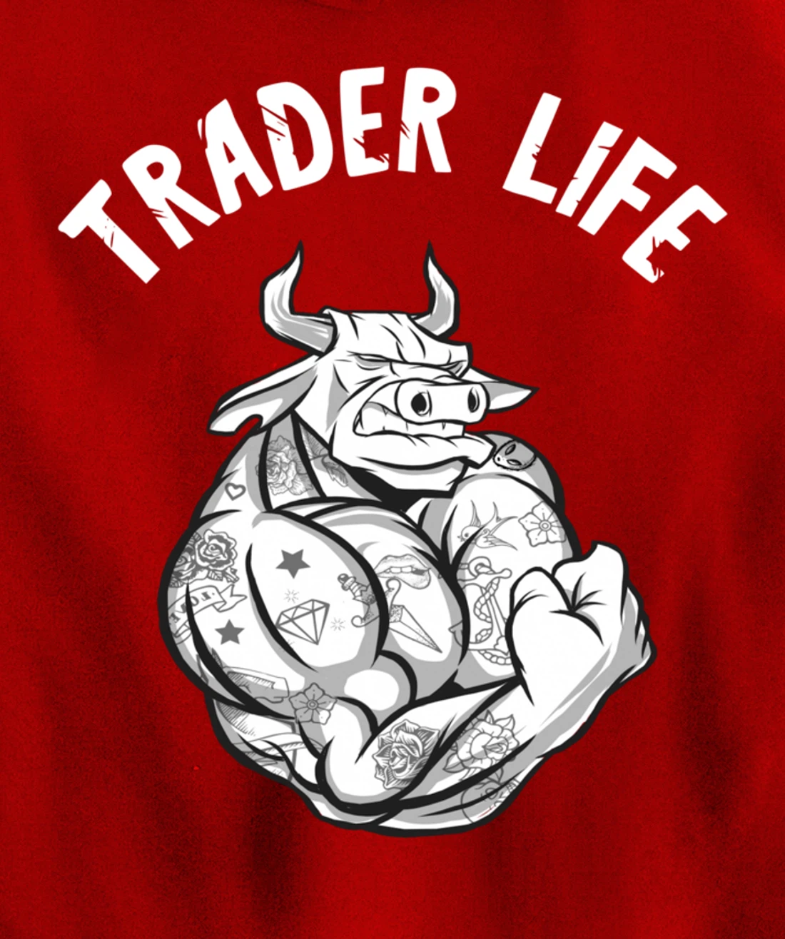 Investing Trader Life Stock Market Trader Day Trading Pullover Hoodie