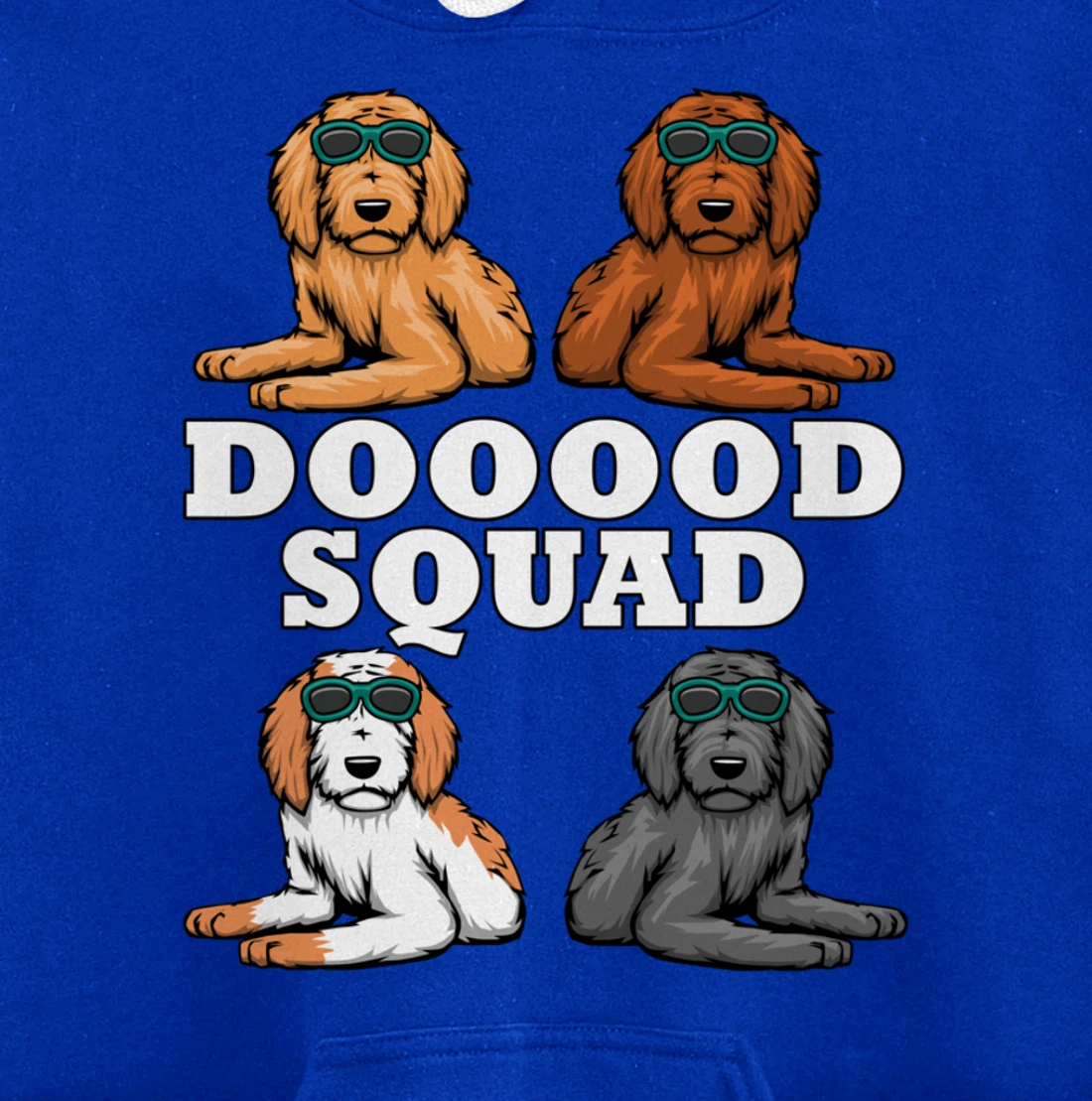 Dooood Squad Ironic Goldendoodle Dog Owner Pullover Hoodie