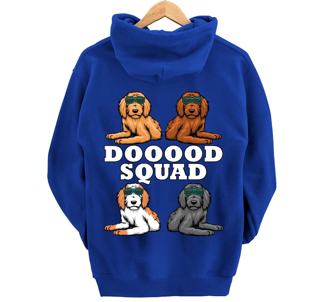 Dooood Squad Ironic Goldendoodle Dog Owner Pullover Hoodie