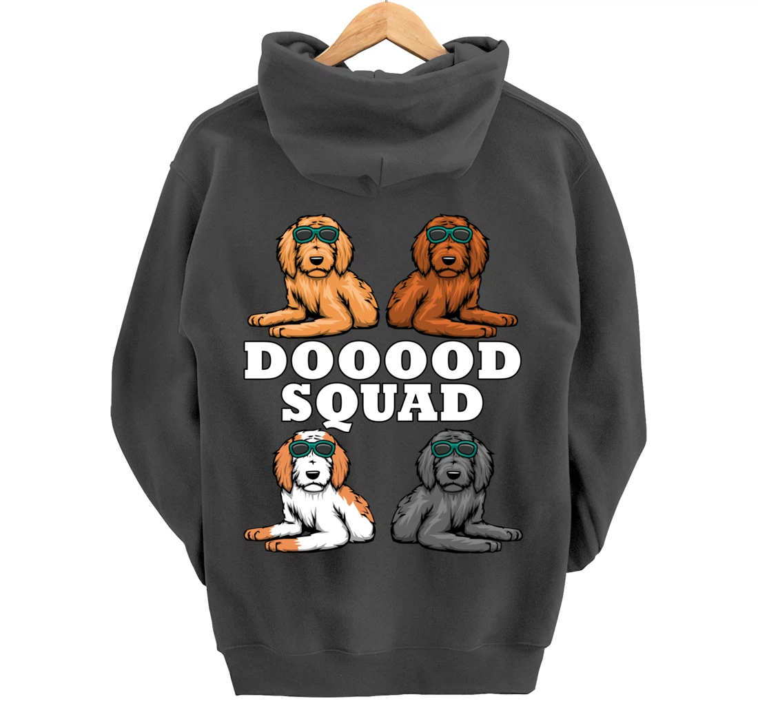Dooood Squad Ironic Goldendoodle Dog Owner Pullover Hoodie