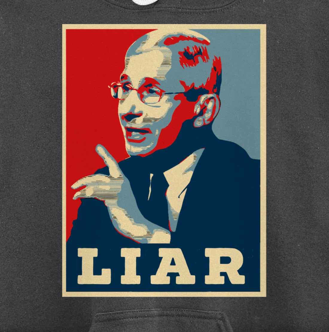 Fauci Liar Lied Vintage Retro Anthony Fauci Is Not My Doctor Pullover Hoodie