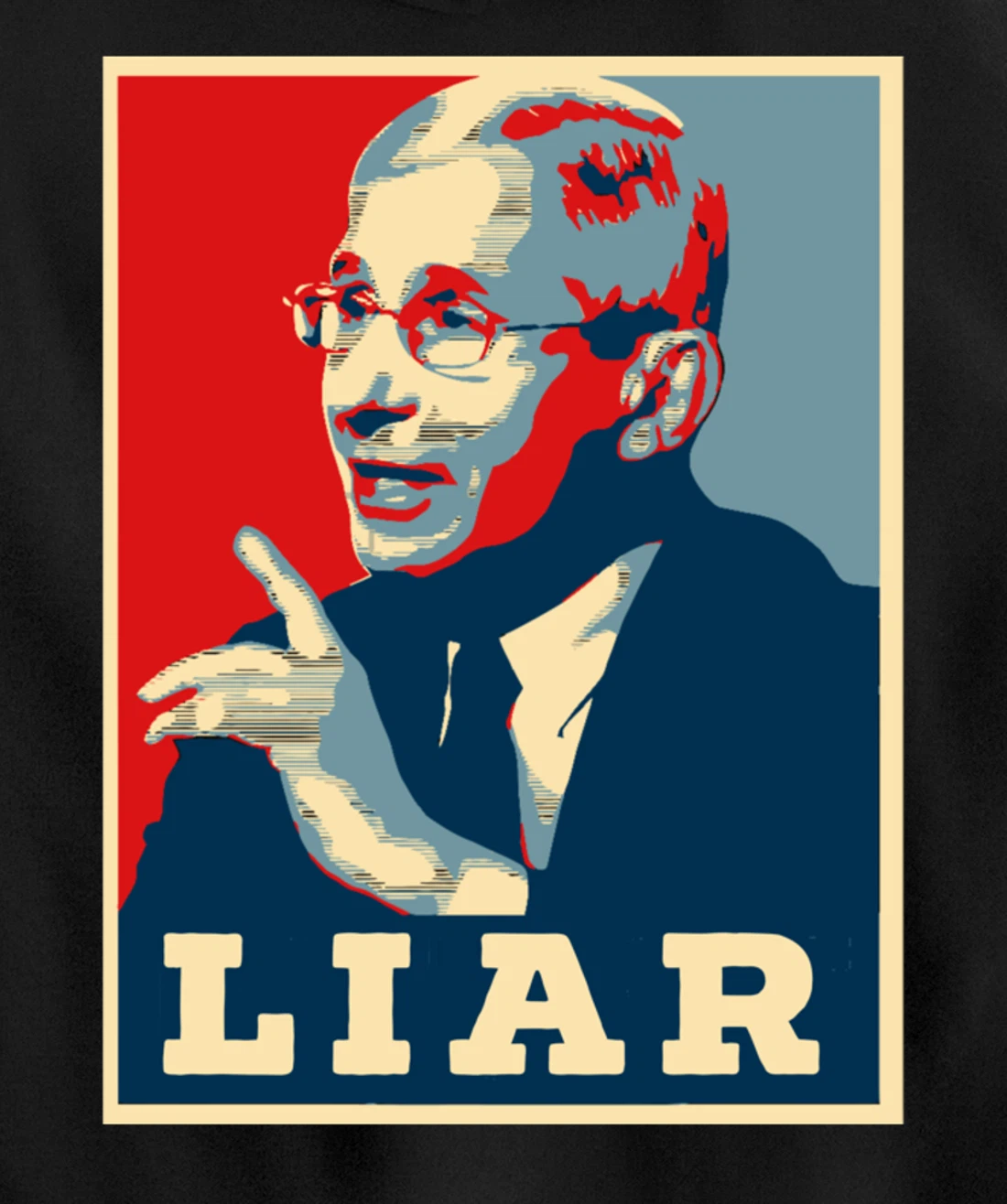 Fauci Liar Lied Vintage Retro Anthony Fauci Is Not My Doctor Pullover Hoodie