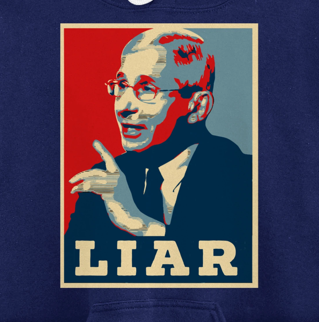 Fauci Liar Lied Vintage Retro Anthony Fauci Is Not My Doctor Pullover Hoodie