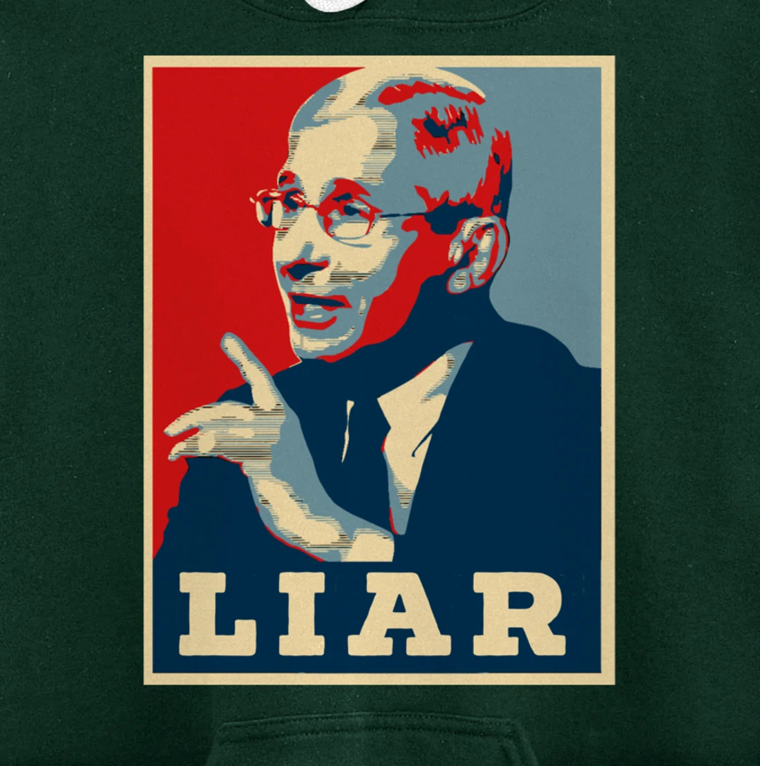 Fauci Liar Lied Vintage Retro Anthony Fauci Is Not My Doctor Pullover Hoodie
