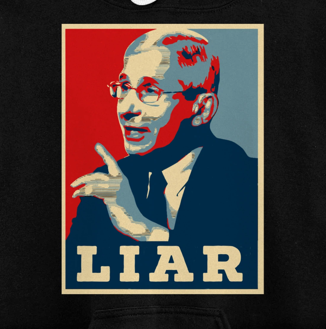 Fauci Liar Lied Vintage Retro Anthony Fauci Is Not My Doctor Pullover Hoodie