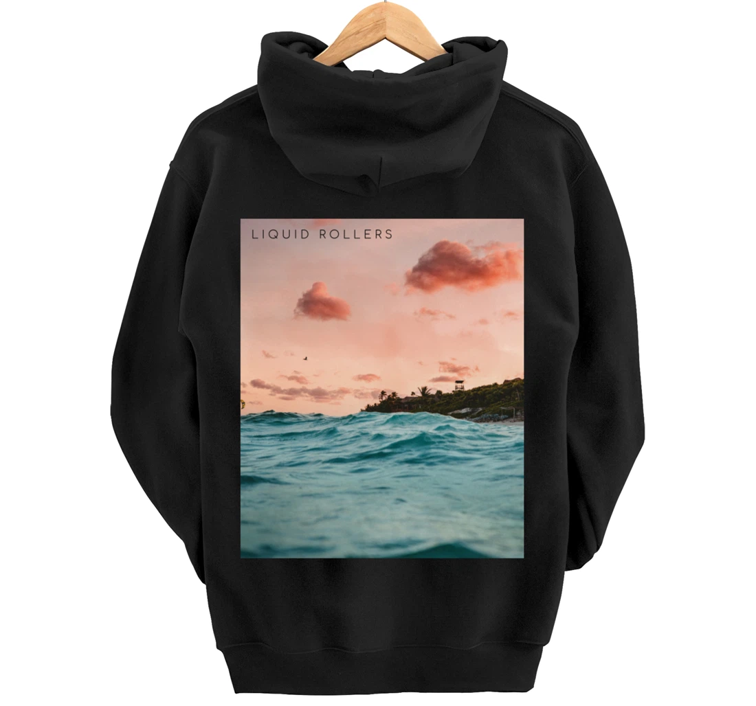 Liquid DnB Music Liquid Drum N Bass Junglist Drum And Bass Pullover Hoodie