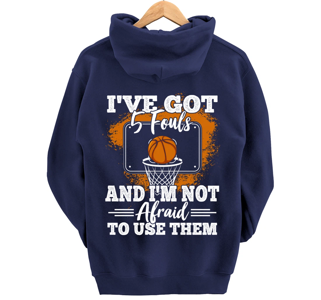 Funny Basketball Player Basketball Lover Basketball Fan Pullover Hoodie