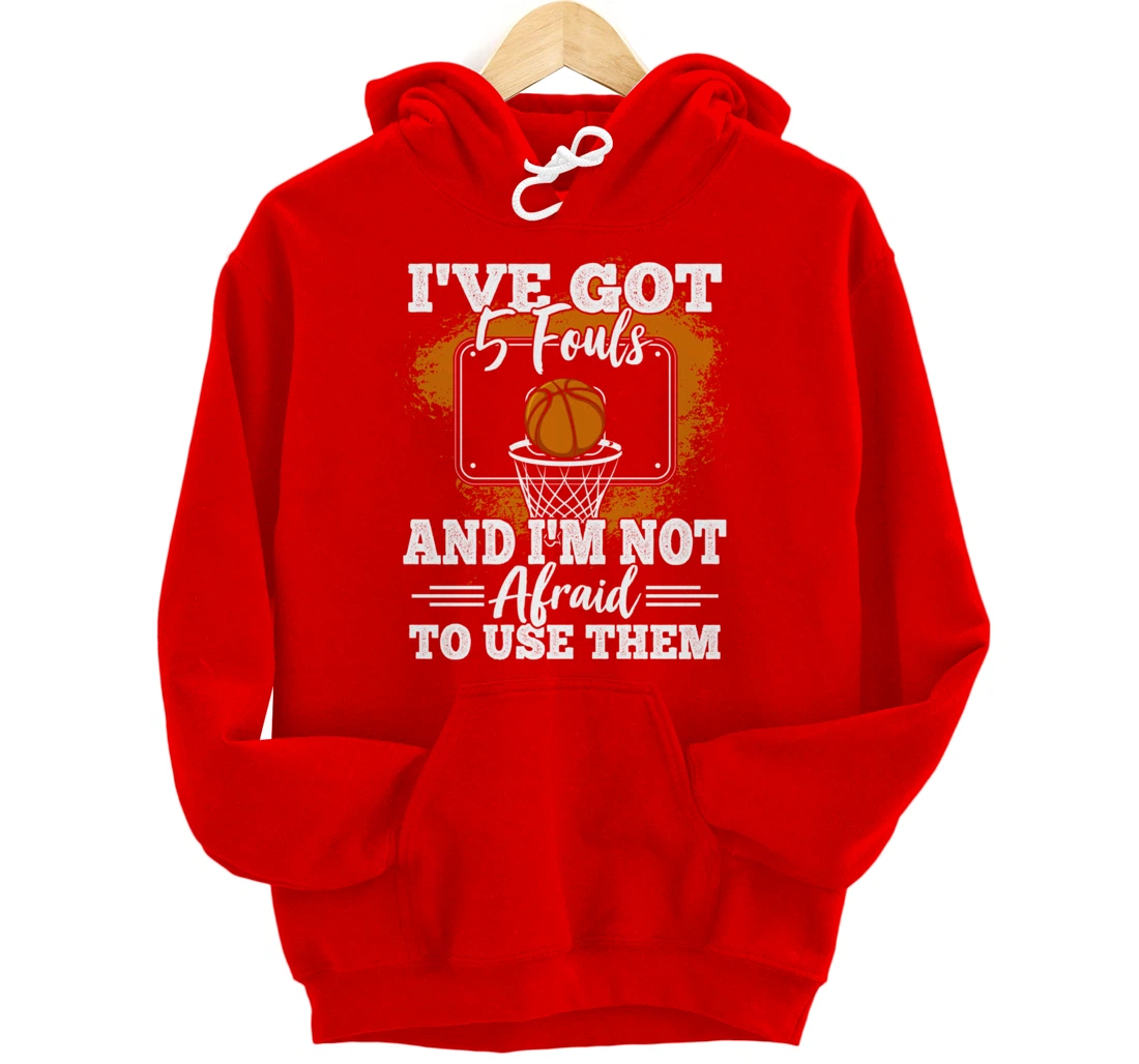 Funny Basketball Player Basketball Lover Basketball Fan Pullover Hoodie