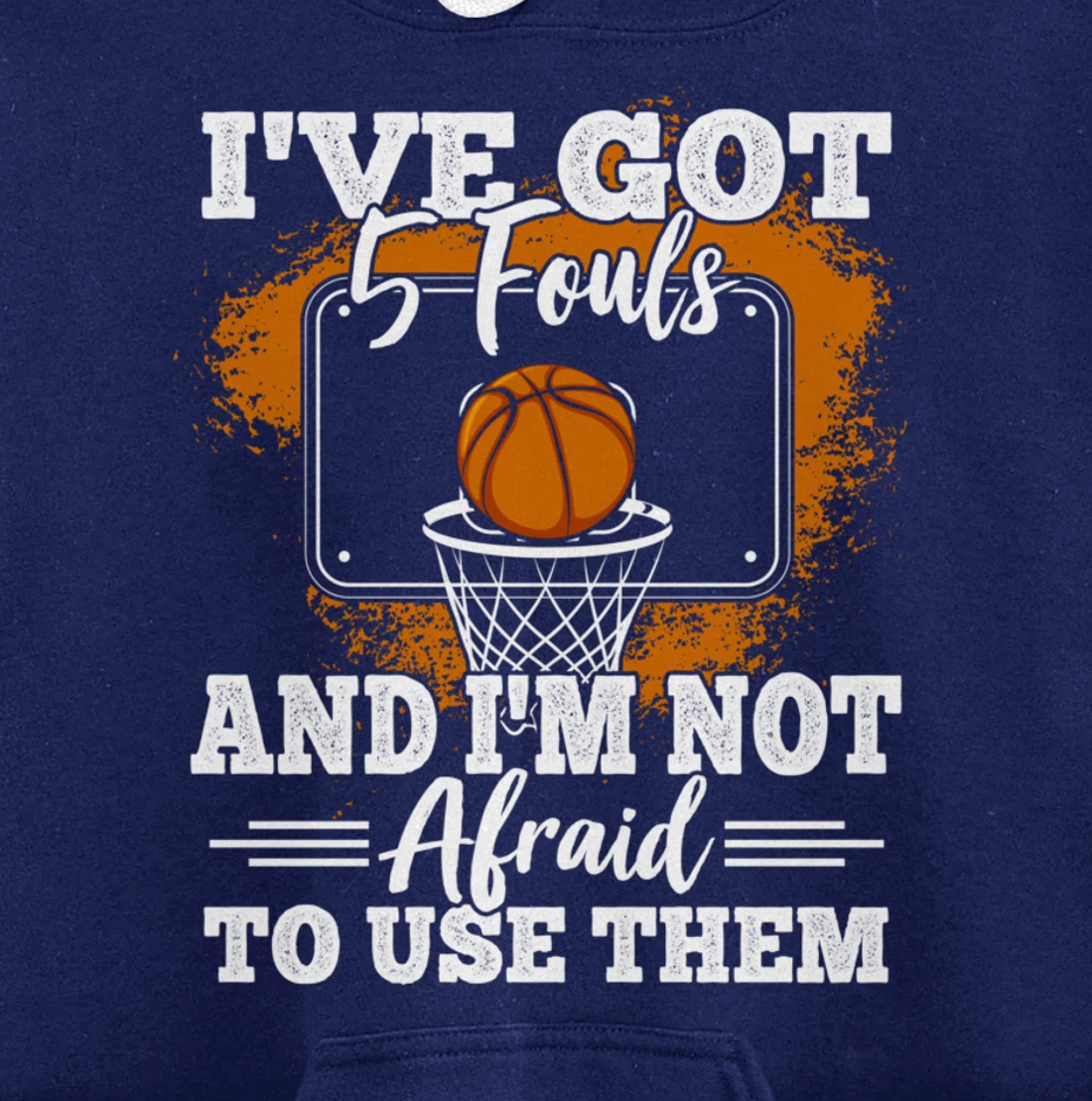 Funny Basketball Player Basketball Lover Basketball Fan Pullover Hoodie