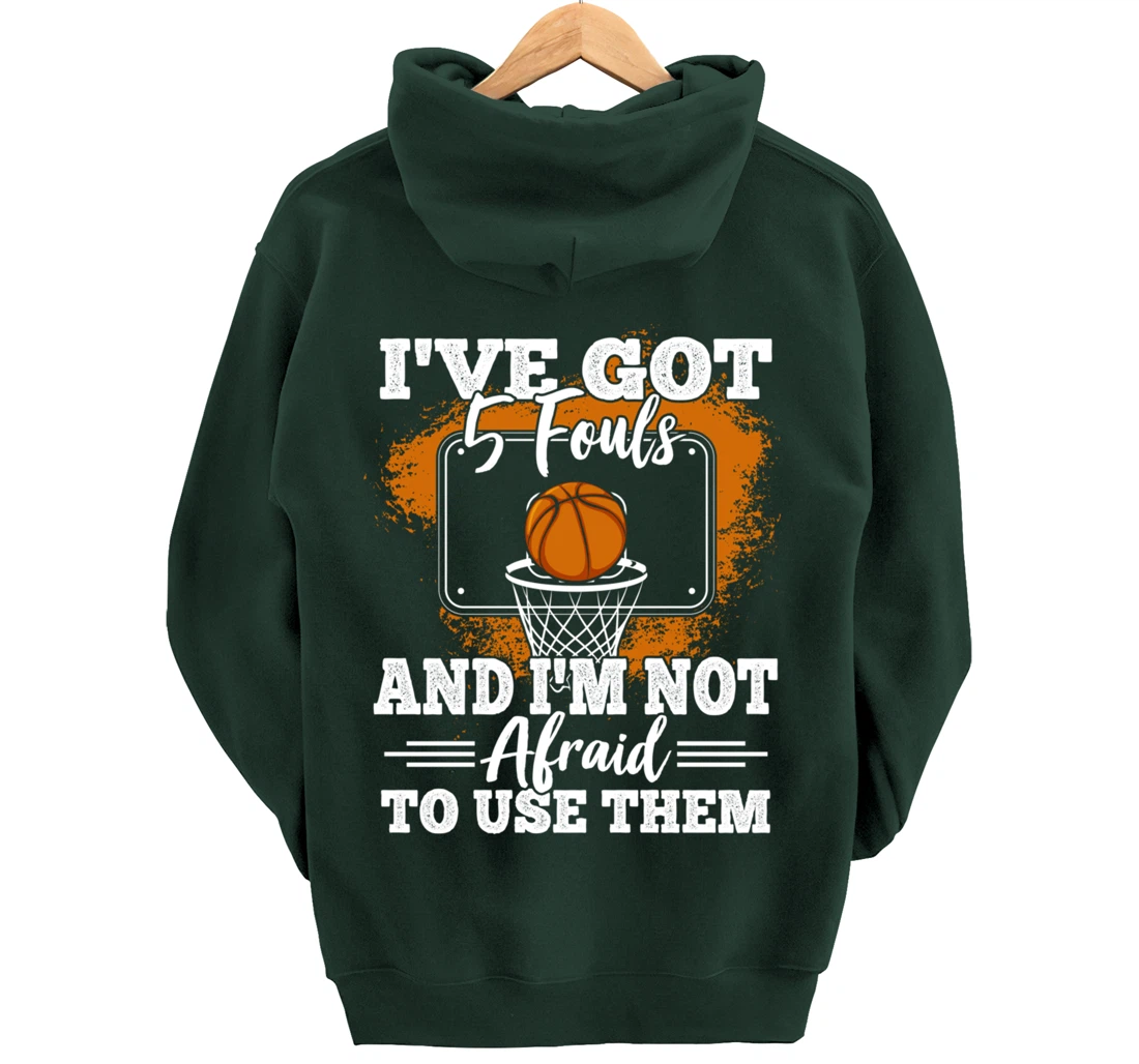 Funny Basketball Player Basketball Lover Basketball Fan Pullover Hoodie