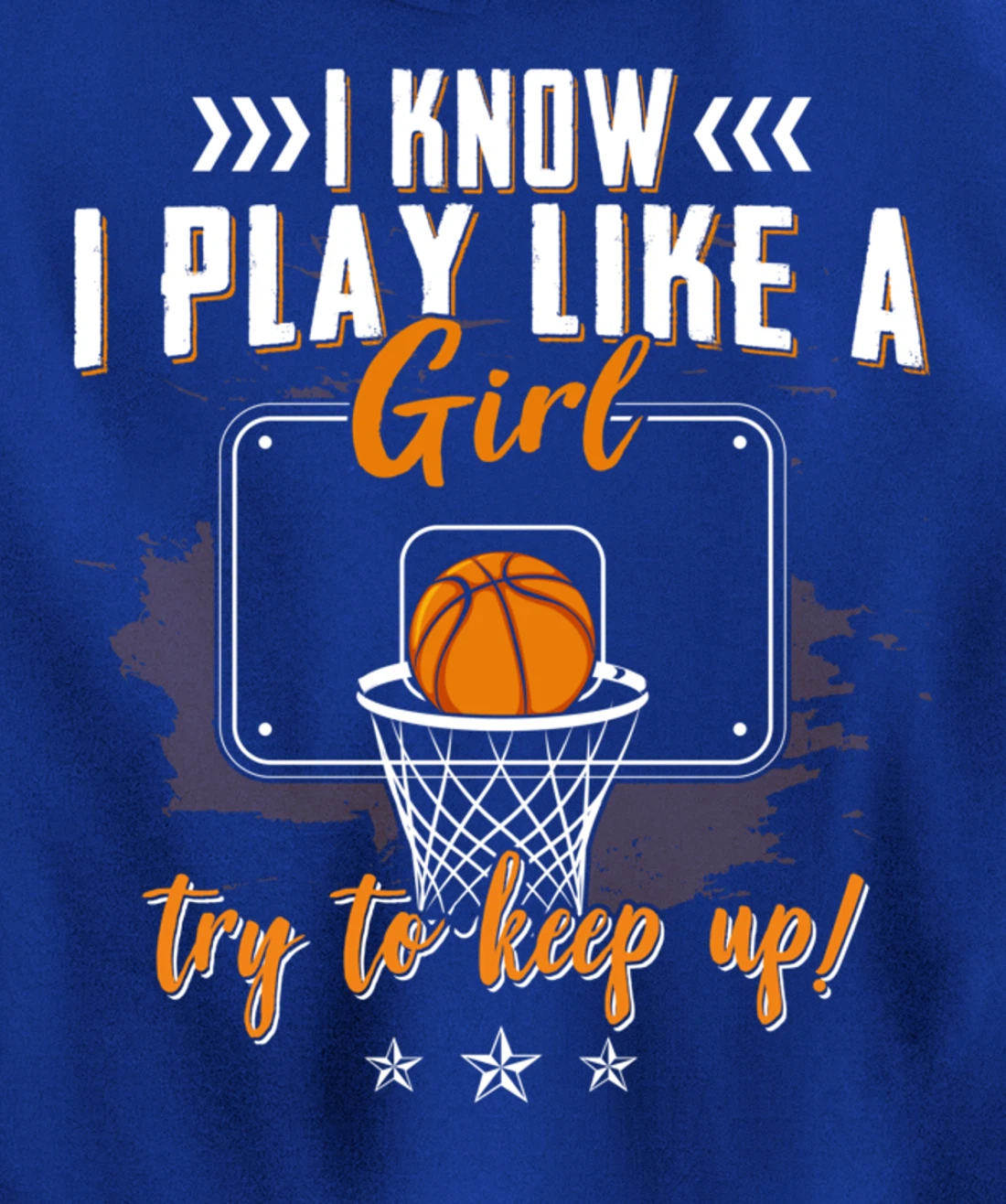 Basketball Women Girls Basketball Player Basketball Fan Pullover Hoodie