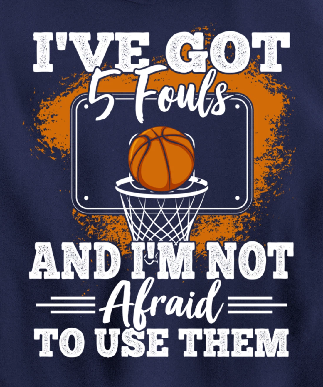 Funny Basketball Player Basketball Lover Basketball Fan Pullover Hoodie