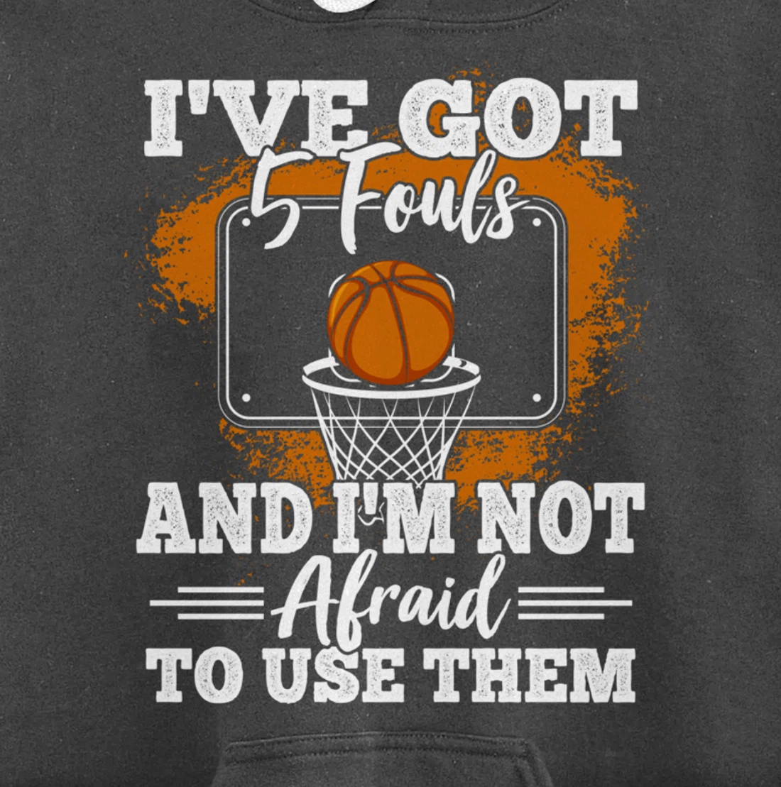 Funny Basketball Player Basketball Lover Basketball Fan Pullover Hoodie