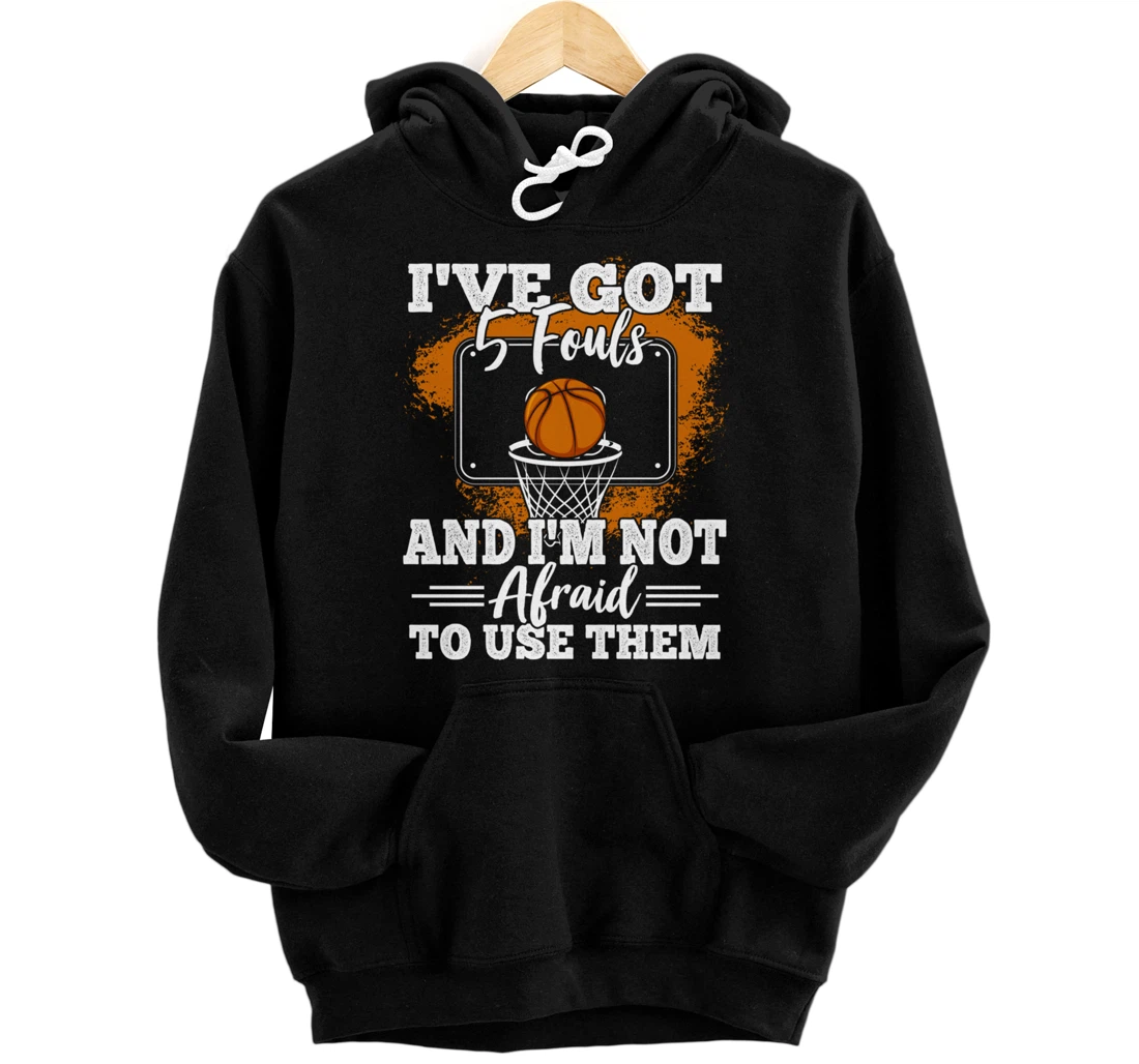 Funny Basketball Player Basketball Lover Basketball Fan Pullover Hoodie