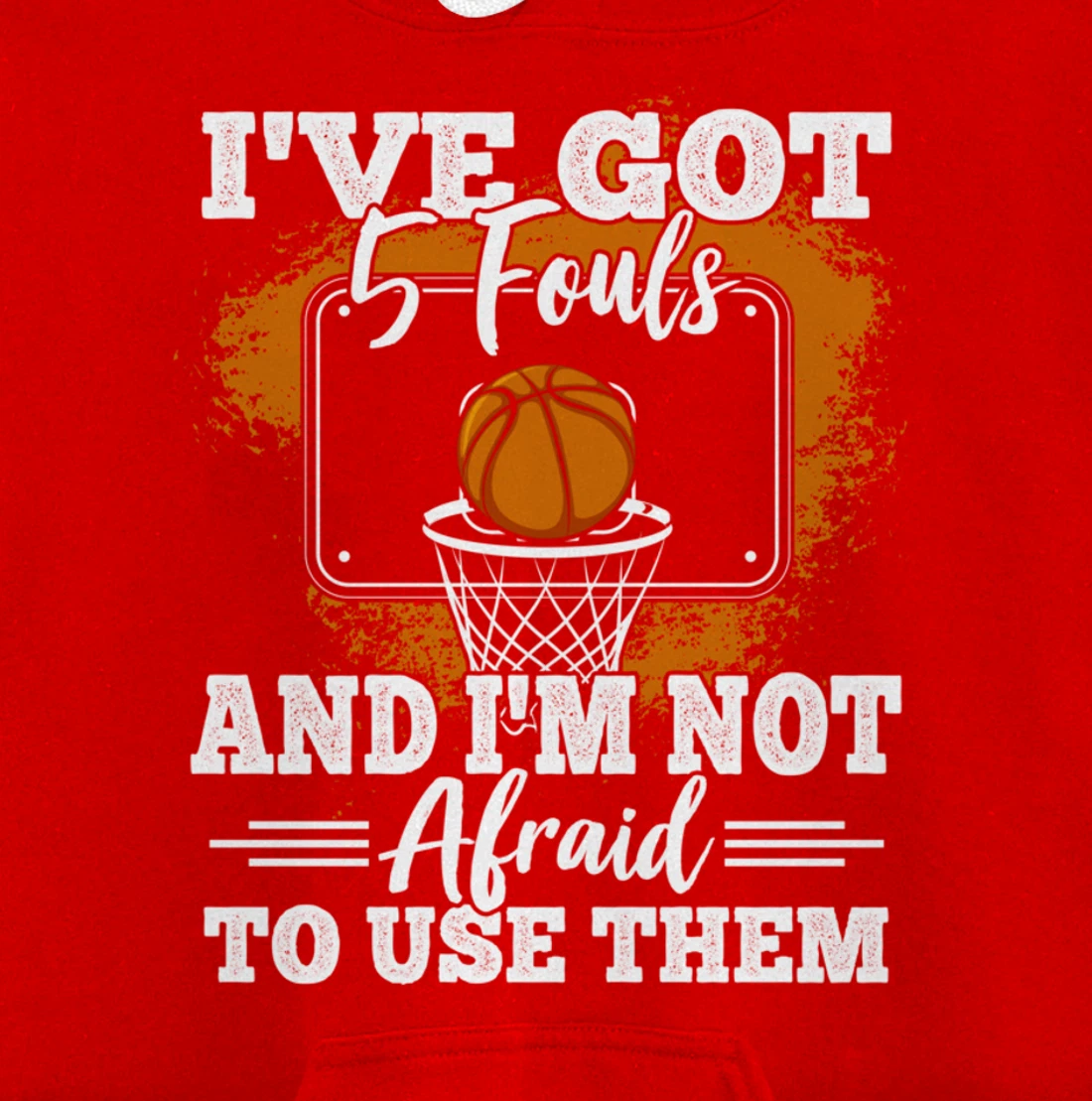 Funny Basketball Player Basketball Lover Basketball Fan Pullover Hoodie