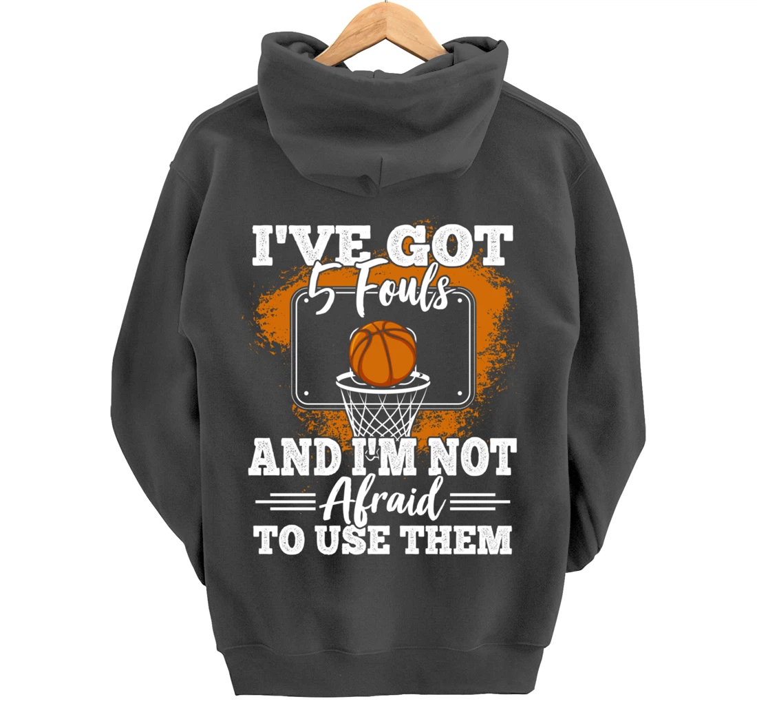 Funny Basketball Player Basketball Lover Basketball Fan Pullover Hoodie
