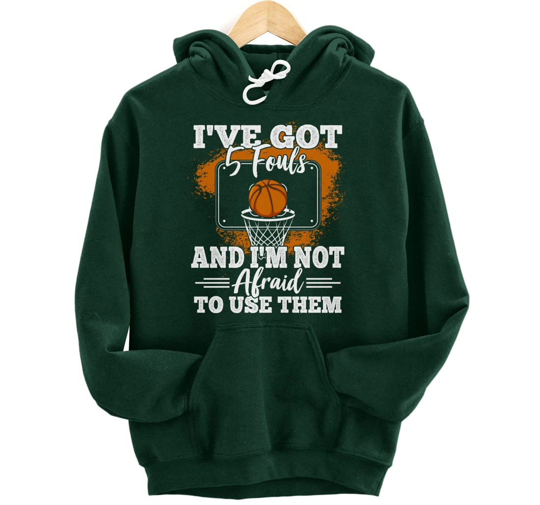 Funny Basketball Player Basketball Lover Basketball Fan Pullover Hoodie