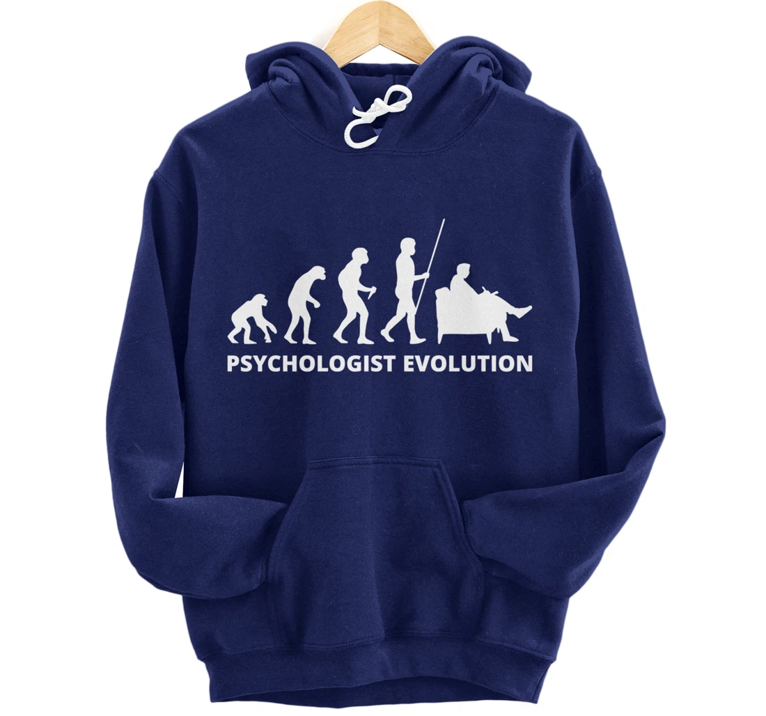Psychologist Evolution Psychotherapist Psychiatrist Pullover Hoodie
