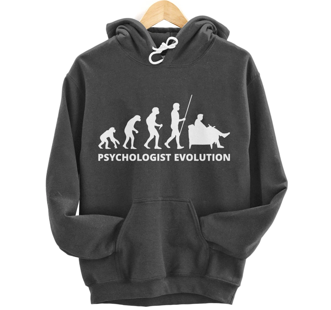 Psychologist Evolution Psychotherapist Psychiatrist Pullover Hoodie