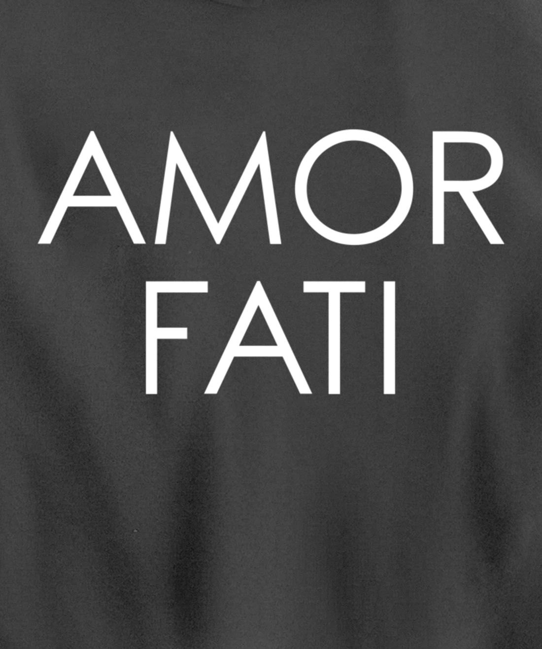 Amor Fati Latin Love Of Fate Philosophy Quote Habibi Arabic Pullover Hoodie
