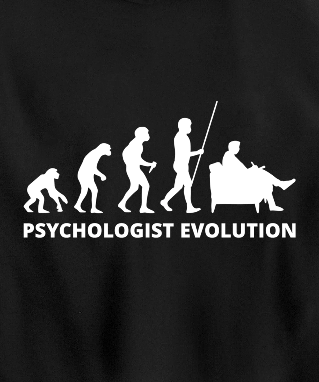 Psychologist Evolution Psychotherapist Psychiatrist Pullover Hoodie