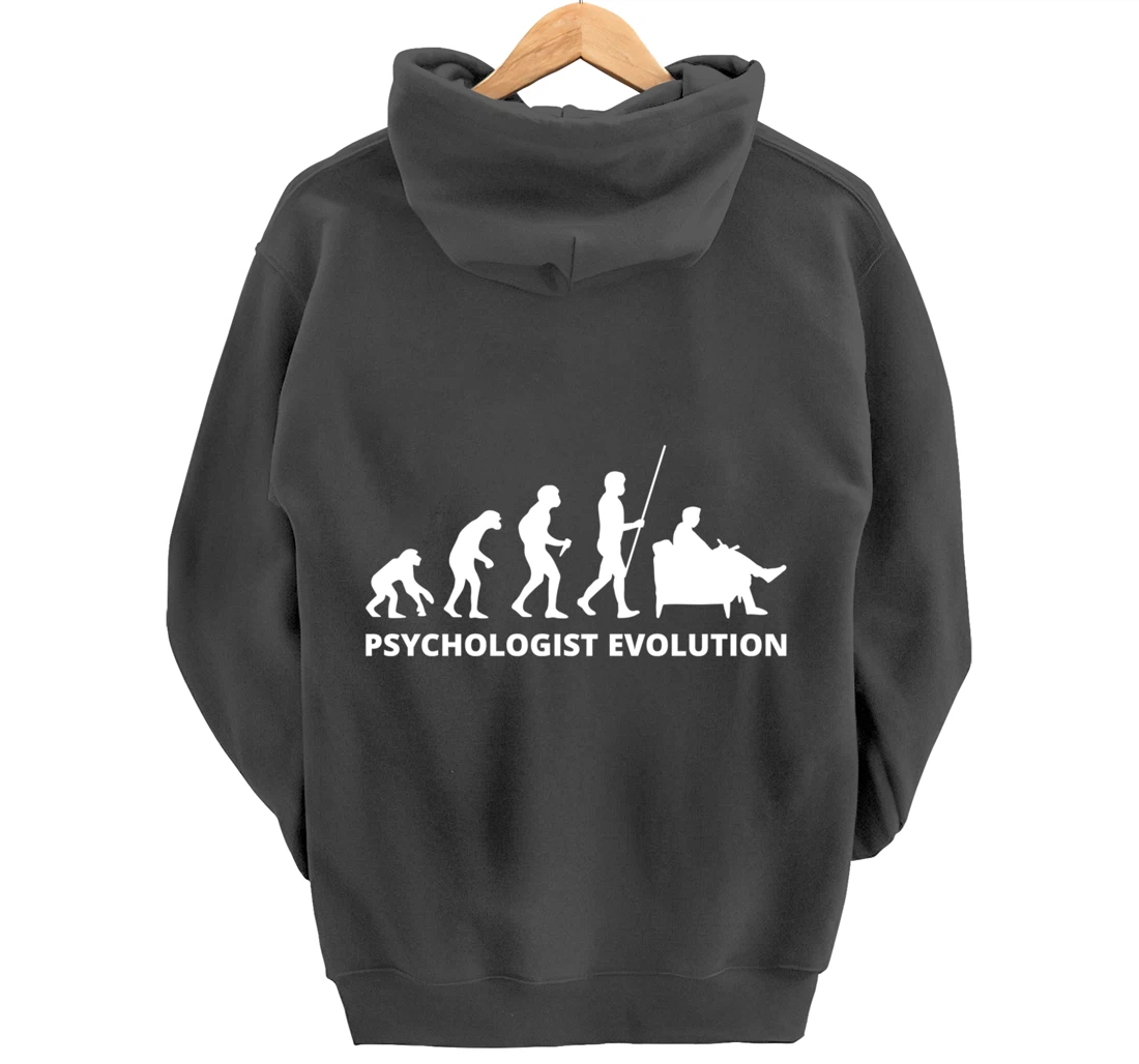 Psychologist Evolution Psychotherapist Psychiatrist Pullover Hoodie