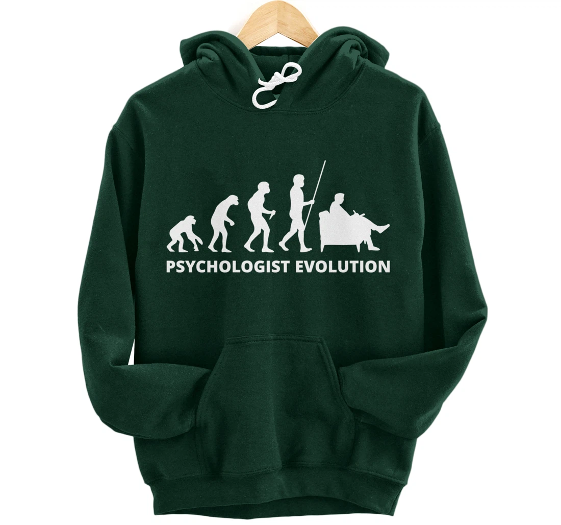 Psychologist Evolution Psychotherapist Psychiatrist Pullover Hoodie