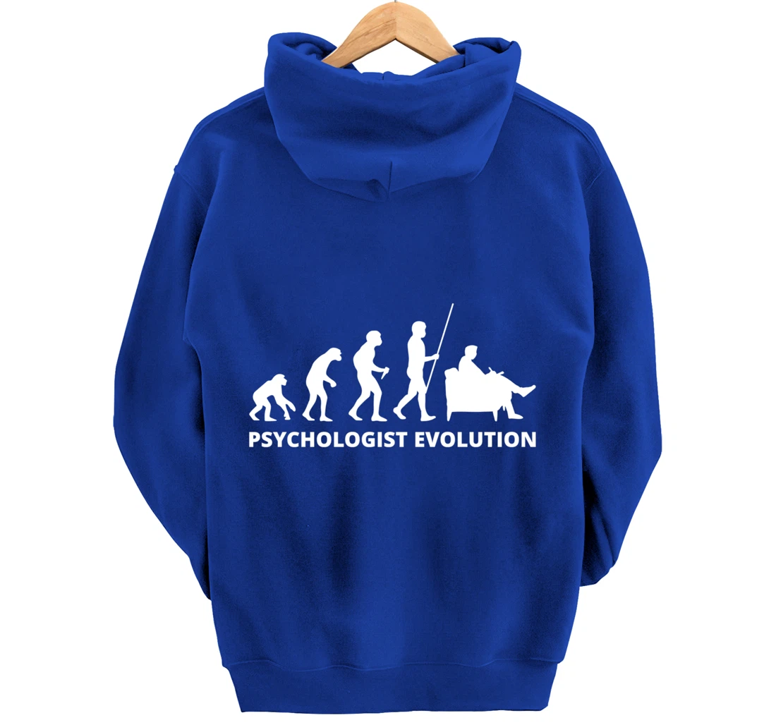 Psychologist Evolution Psychotherapist Psychiatrist Pullover Hoodie