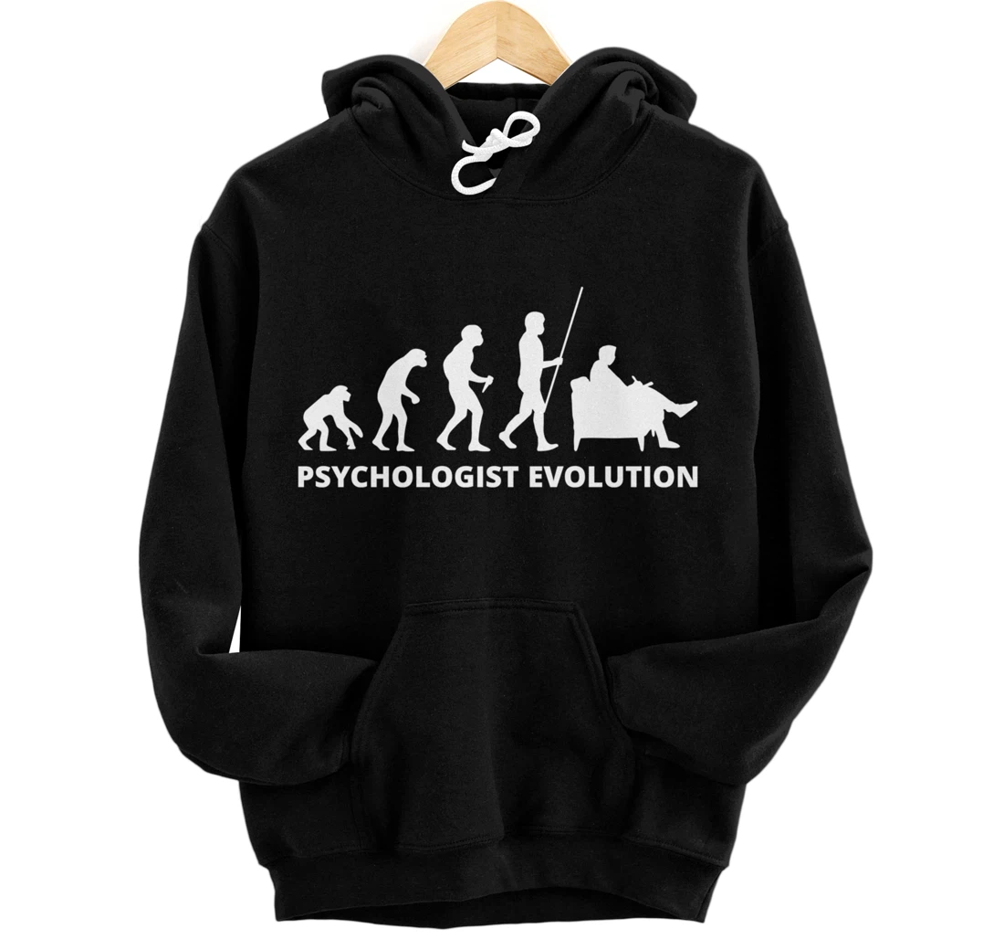 Psychologist Evolution Psychotherapist Psychiatrist Pullover Hoodie