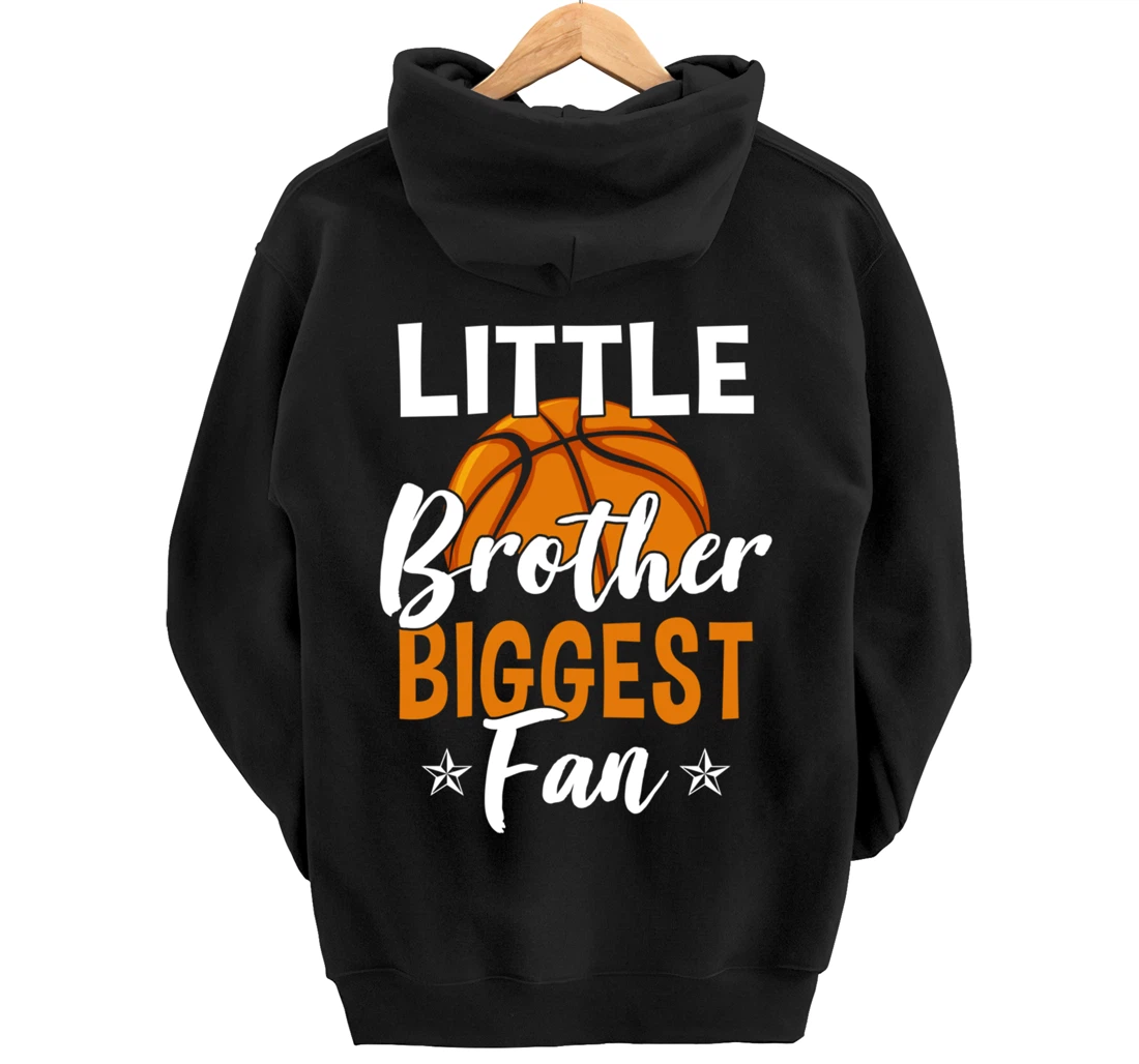Basketball Brother Basketball Player Basketball Fan Pullover Hoodie