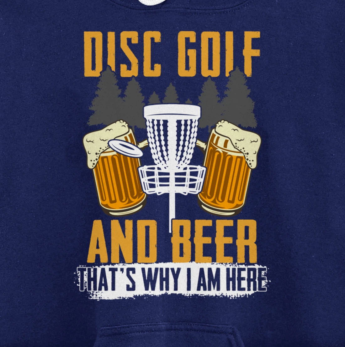 Funny Disc Golf Men Disc Golfing Frisbee Disc Sport Pullover Hoodie