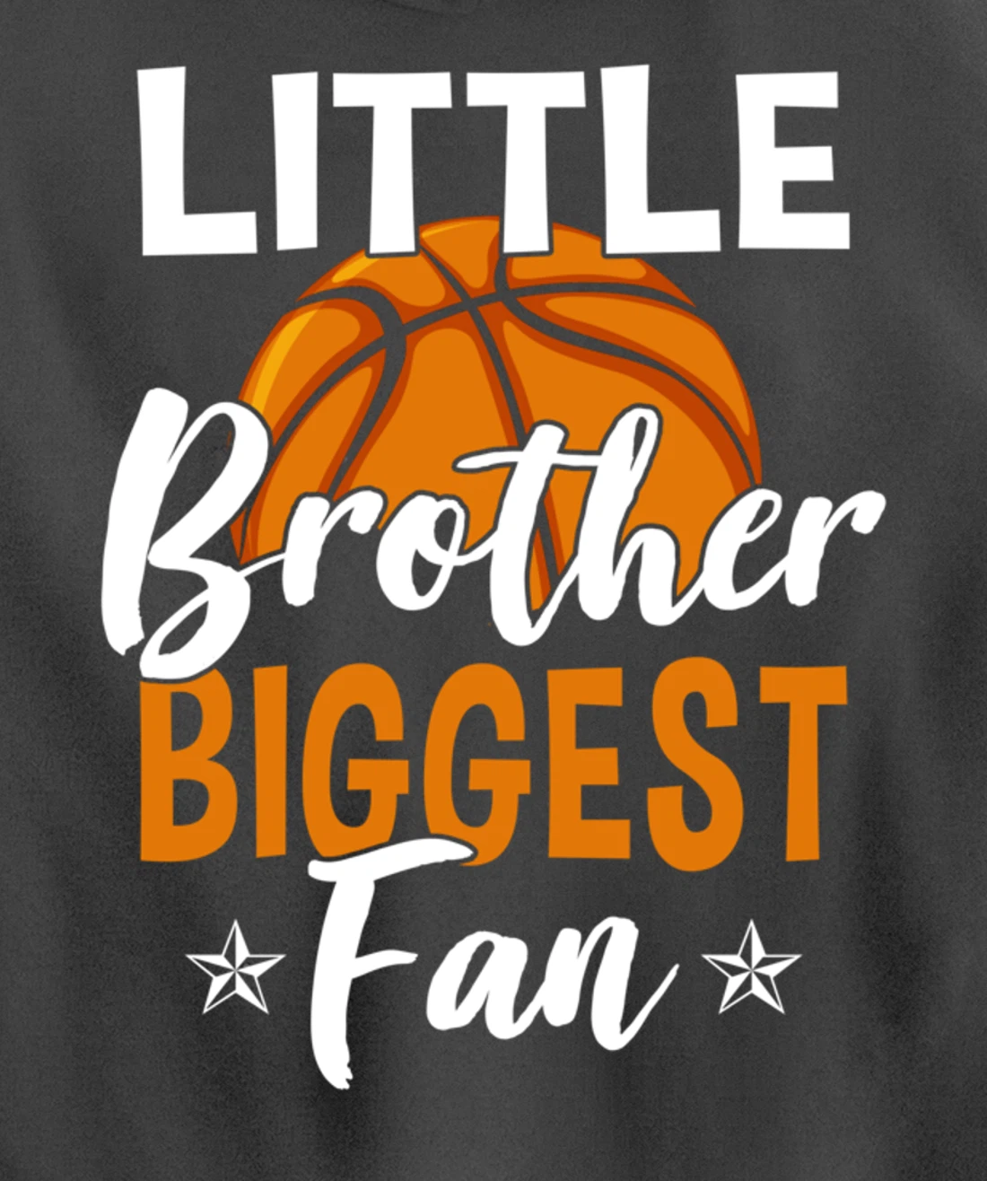 Basketball Brother Basketball Player Basketball Fan Pullover Hoodie