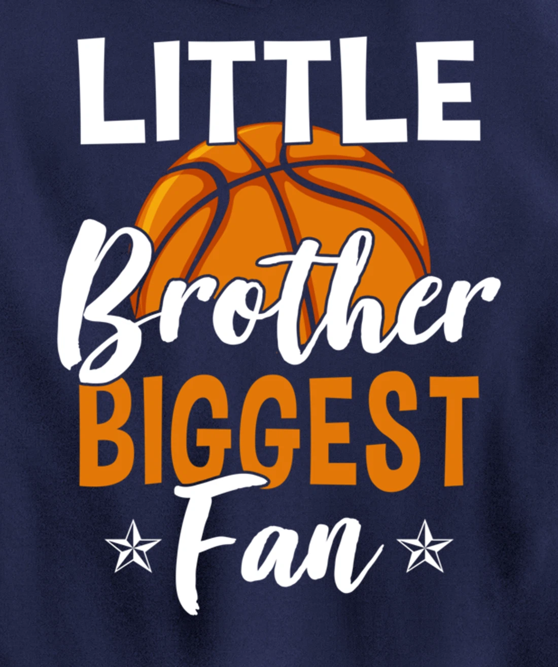 Basketball Brother Basketball Player Basketball Fan Pullover Hoodie